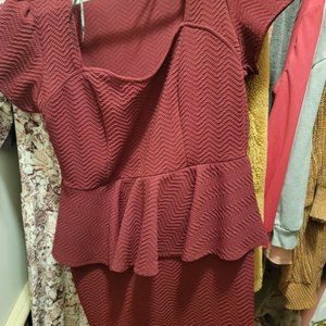 Forever 21 peplum dress